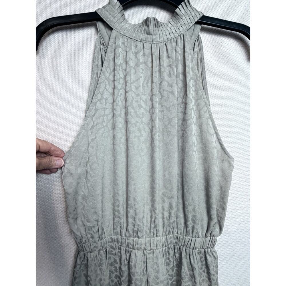 Current Air Anthropologie Jumpsuit S Sage Green Wide Leg Dressy Feminine Resort - Picture 3 of 13